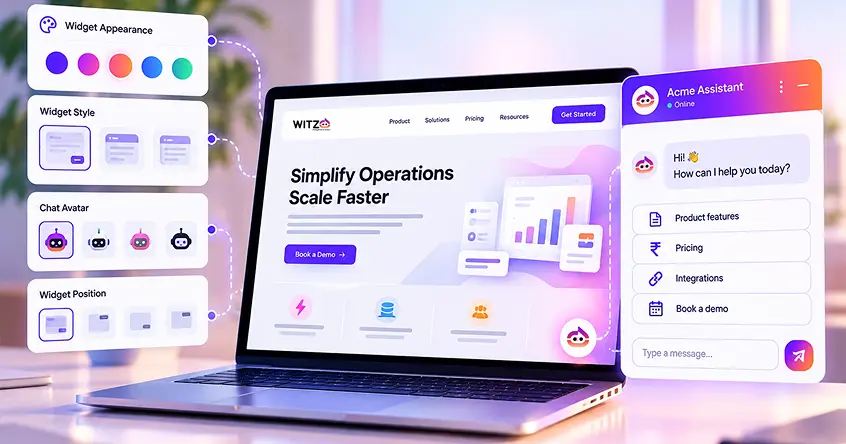 Customizable Website Widget