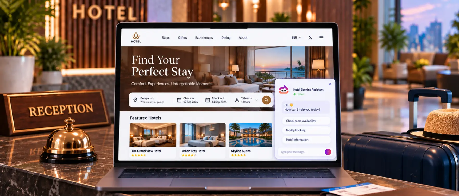 How AI Chat agents Streamline Hotel Booking and Guest Support