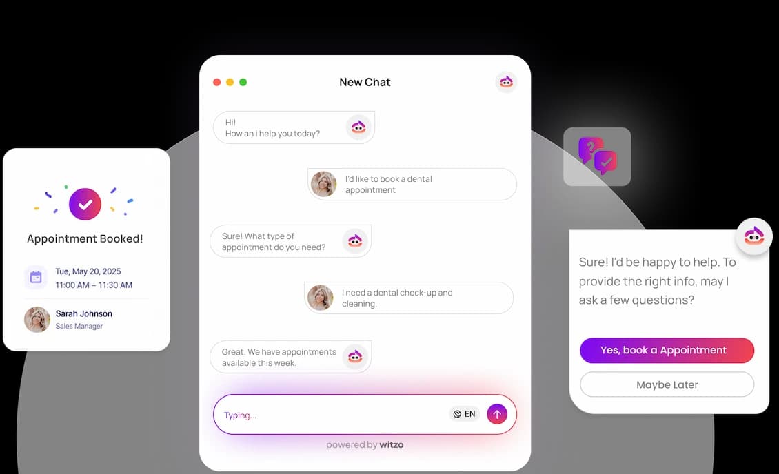 AI Chatbot for Dental Clinics to Automate Patient Communication & Booking
