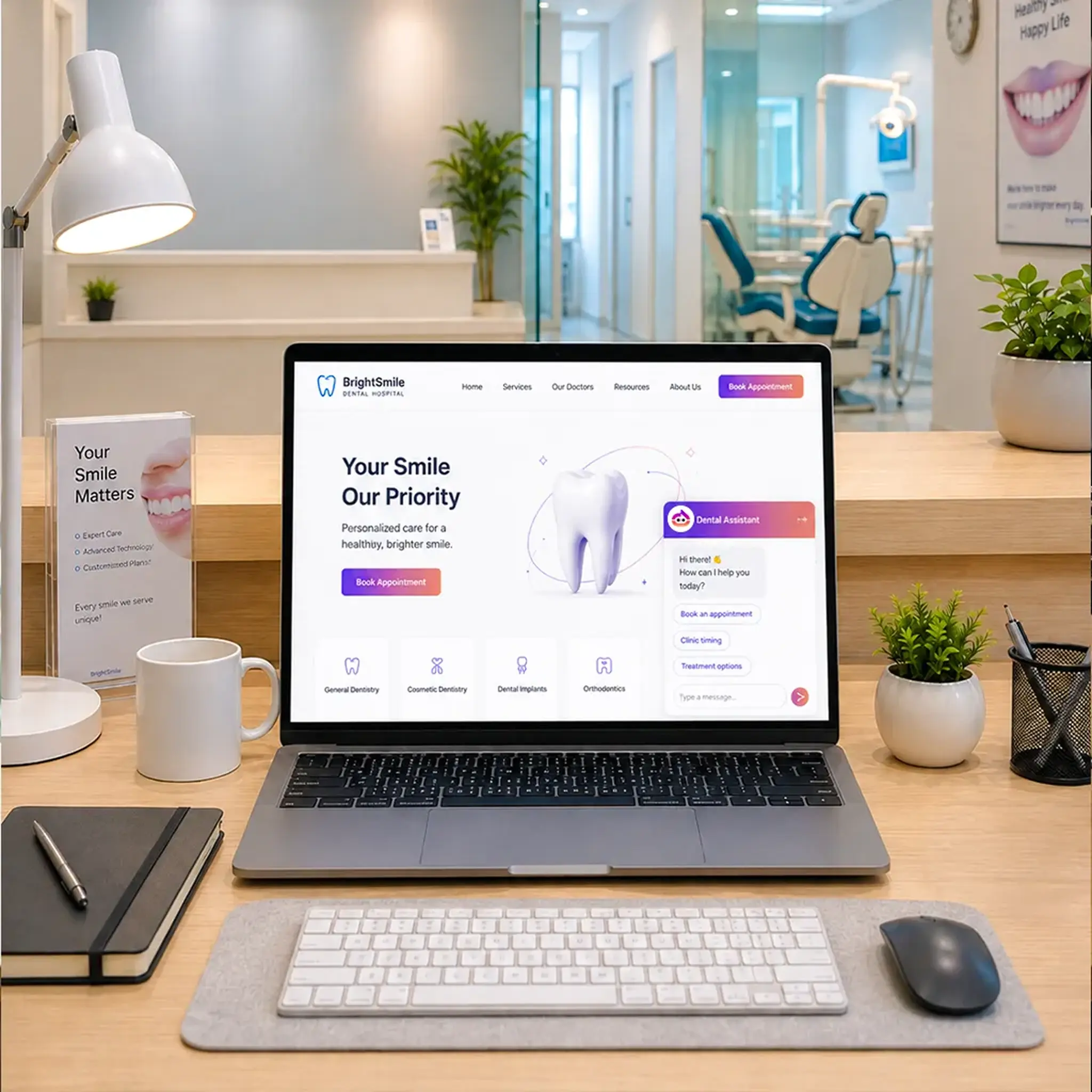 Key Features of Our AI Chatbot for Dental Clinics