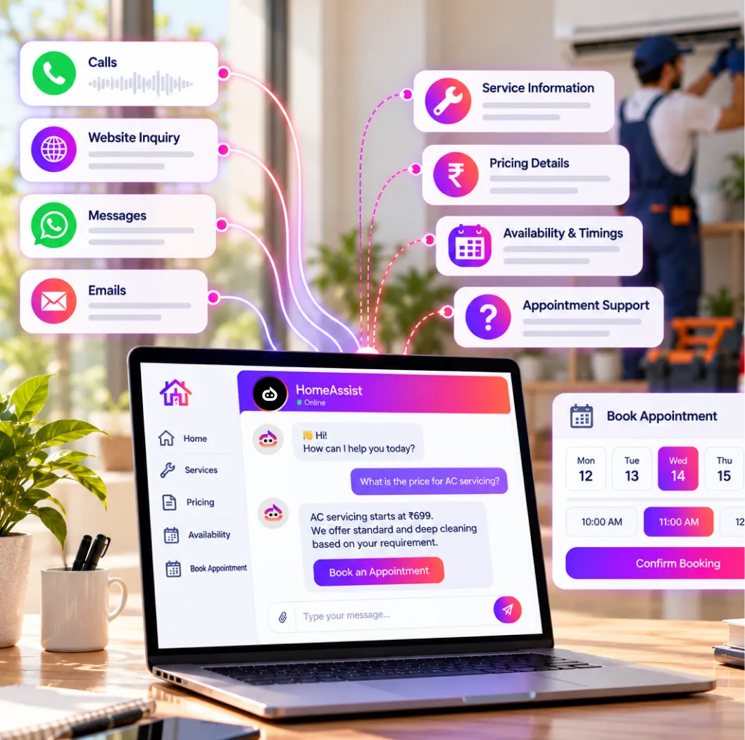 AI Chatbot for Home Services