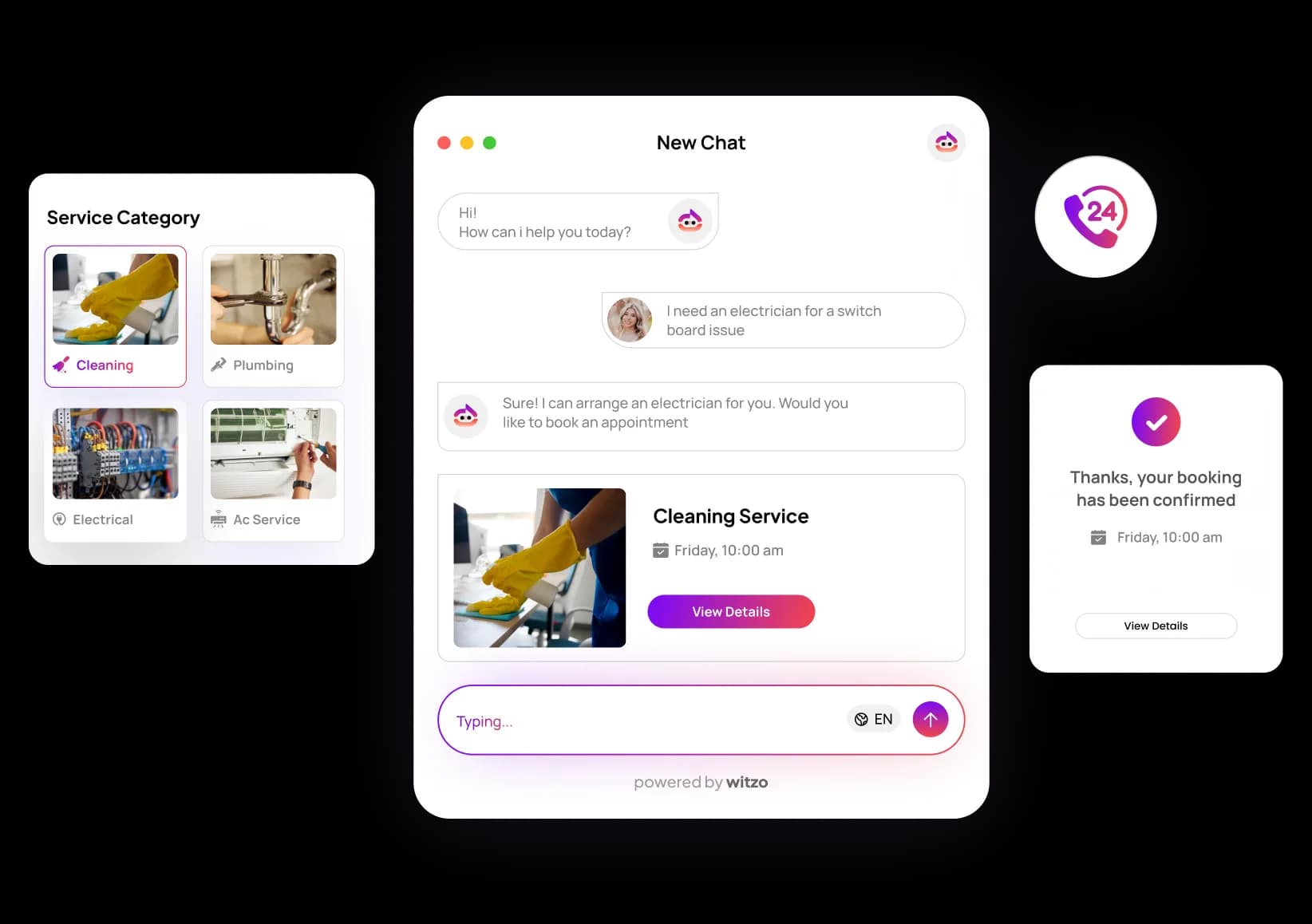 AI Chatbot for Home Services Your 24/7 AI Assistant for Home Services