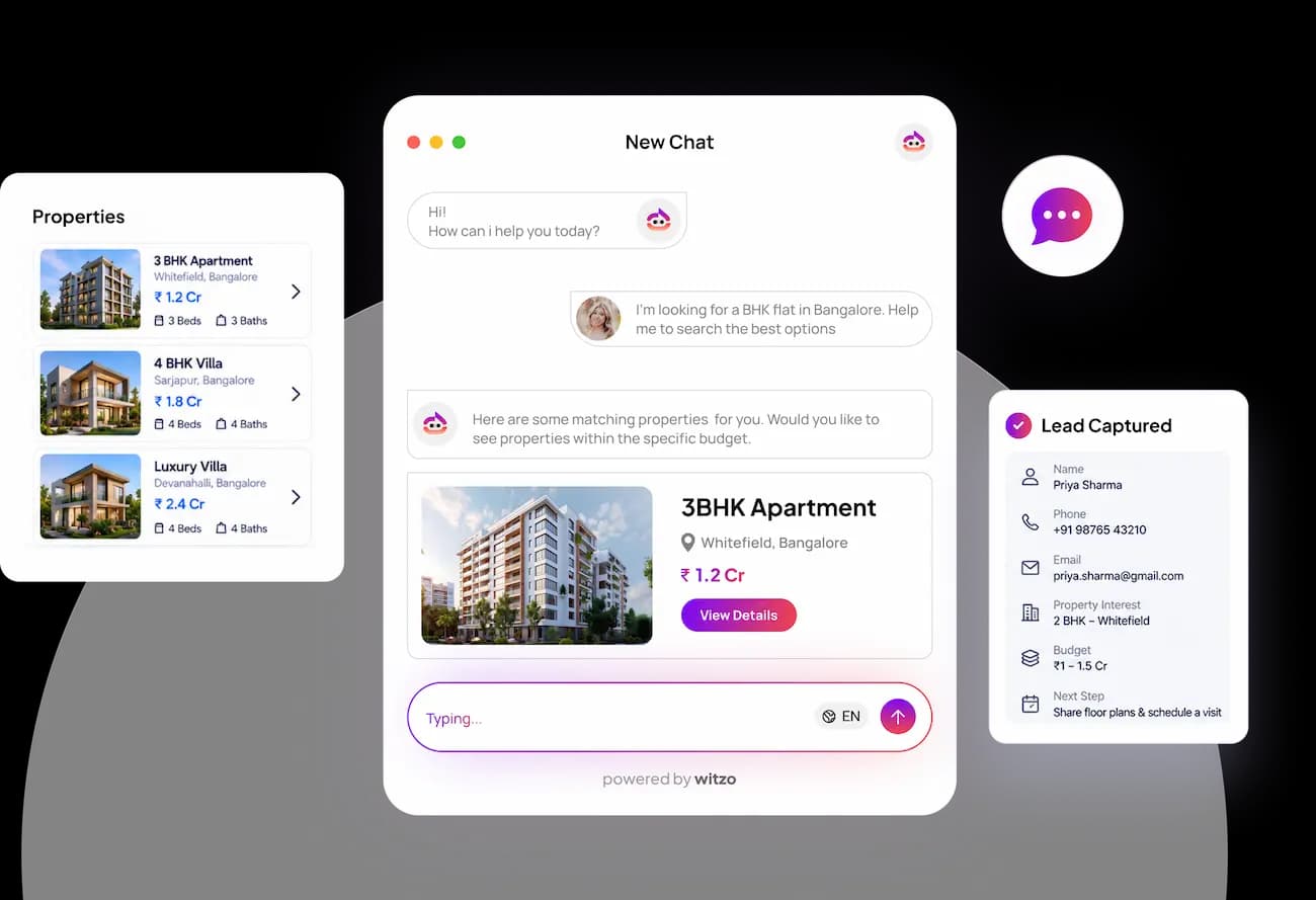 AI Chatbot for Real Estate That Turns Property Enquiries Into Qualified Leads