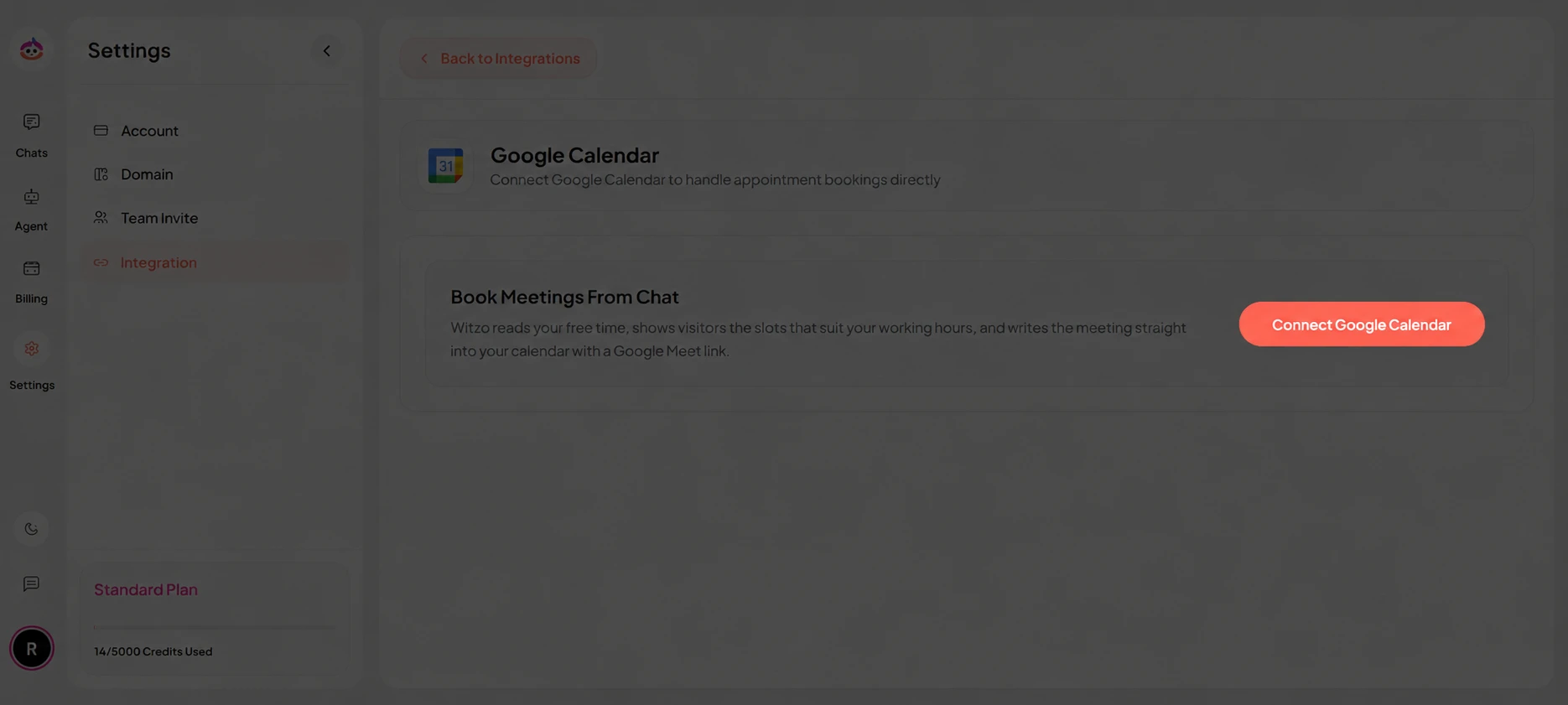 Click to zoom Screenshot for step 2: Connect Google Calendar