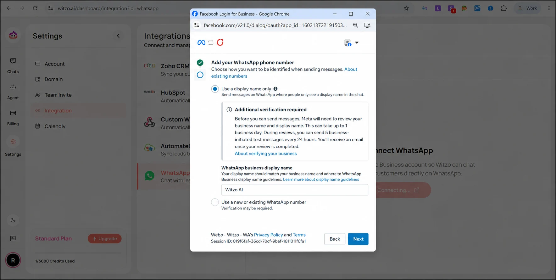 Click to zoom Choose a Display Name