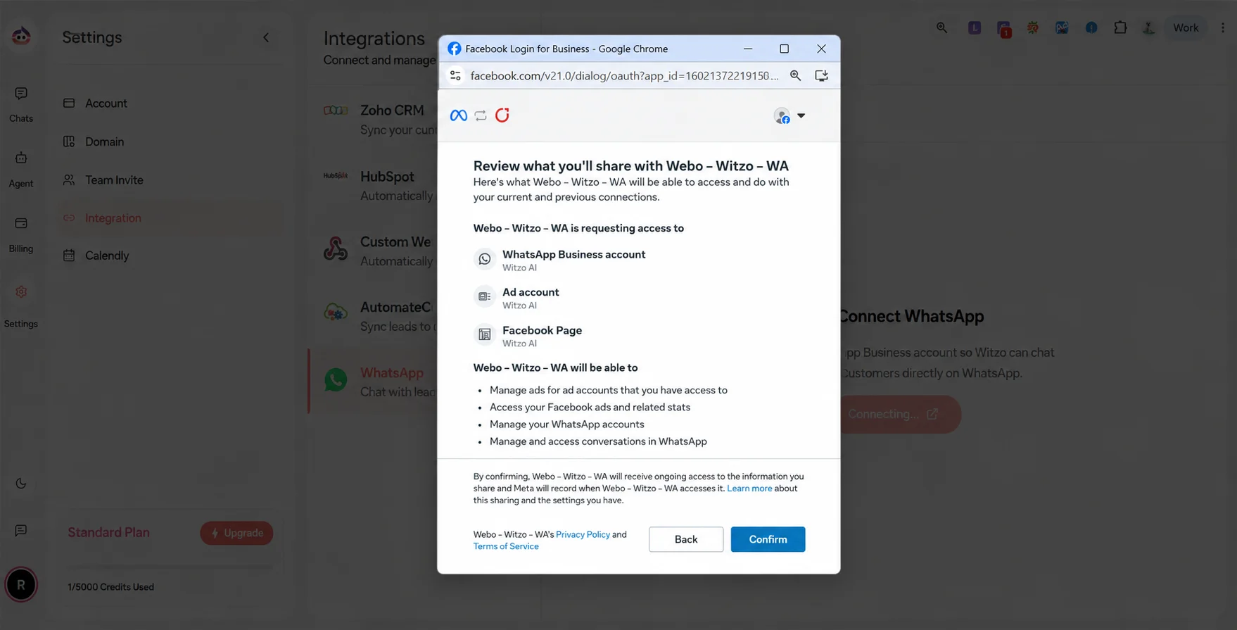 Click to zoom Review and Confirm