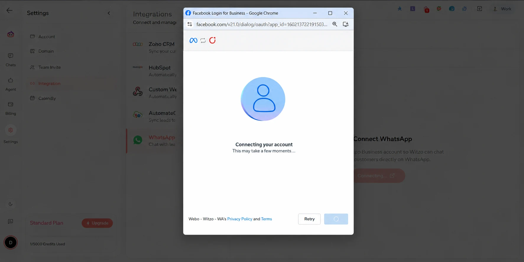 Click to zoom Connecting Your Account